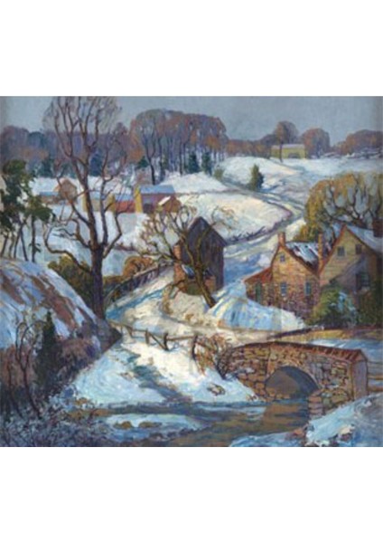 Back Road to Pipersville Fern Coppedge PixArt Sanat Elmas Mozaik Tablo Diamond Türkiye 56*51