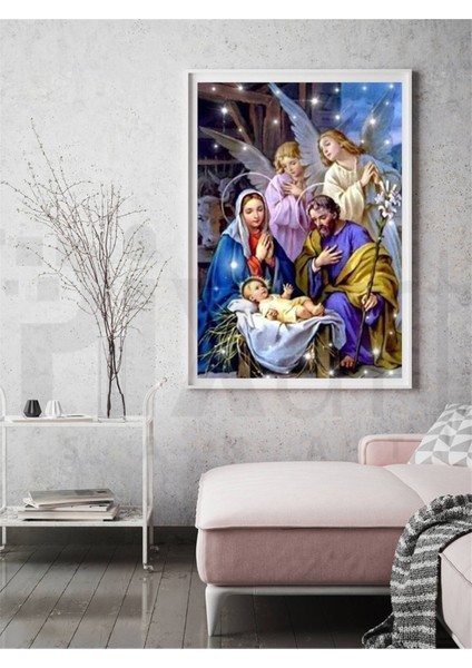 Hz Isa Pixart Sanat Elmas Mozaik Tablo Diamond Türkiye 40 x 60 cm modelleri