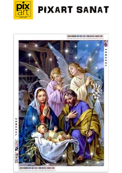 Hz Isa Pixart Sanat Elmas Mozaik Tablo Diamond Türkiye 40 x 60 cm fırsatları