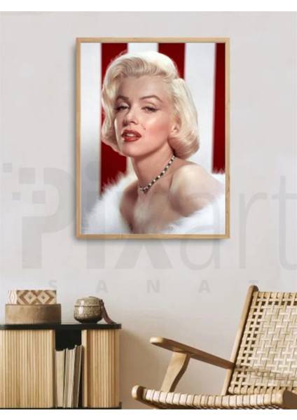 Marilyn Monroe Pi x art Sanat 40 x 50