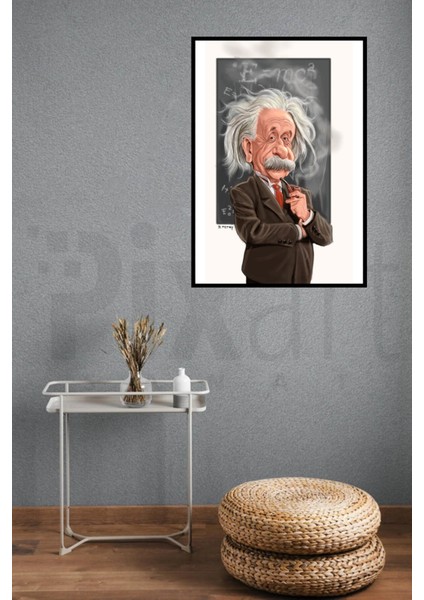 Albert Einstein 41 x 53 Elmas Mozaik Tablo