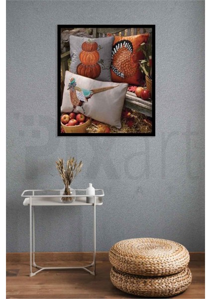 Mackenzie Dekorasyon Pixart Sanat Elmas Mozaik Tablo Diamond Türkiye 53 x 56 cm