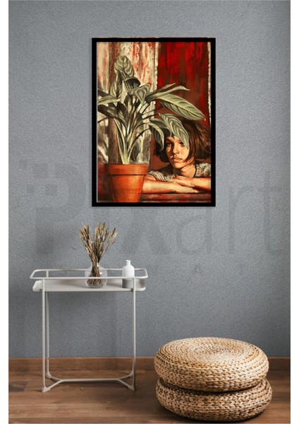 Mathilda Ve Cicegi Tablo 41 x 53 Elmas Mozaik Tablo fiyatları