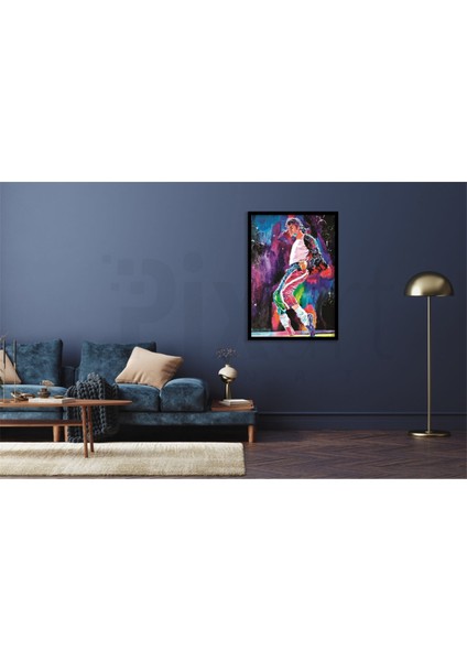 Michael Jackson Elmas Mozaik Tablo Diamond Türkiye 40 x 57 cm fiyatları