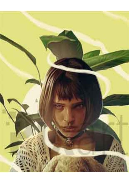 Mutsuz Mathilda 40 x 60 Elmas Mozaik Tablo