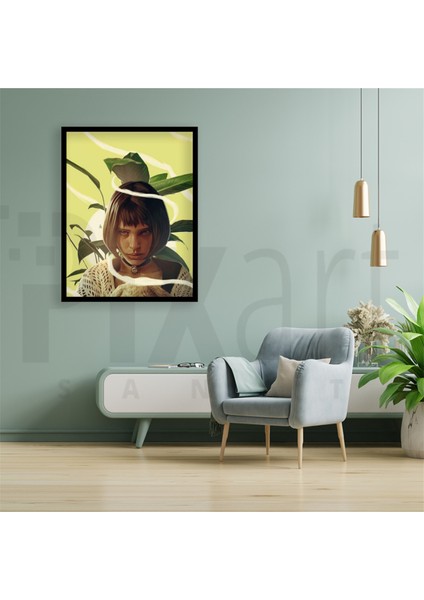 Mutsuz Mathilda 40 x 60 Elmas Mozaik Tablo