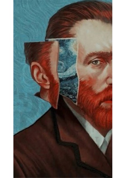 Van Gogh Potre 40 x 60 Elmas Mozaik Tablo