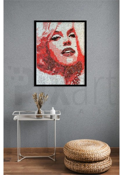 Marilyn Monroe Pixart Sanat Elmas Mozaik Tablo Diamond Türkiye 61 x 81 cm fiyatları