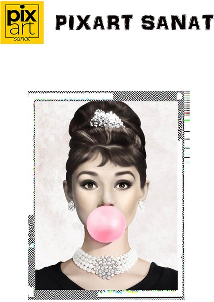 Audrey Hepburn Pi x art Sanat 41 x 53