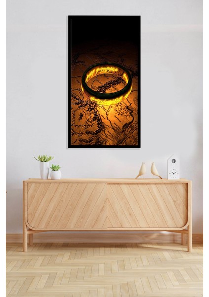 Yuzuklerin Efendisi Yuzuk 40 x 60 Elmas Mozaik Tablo