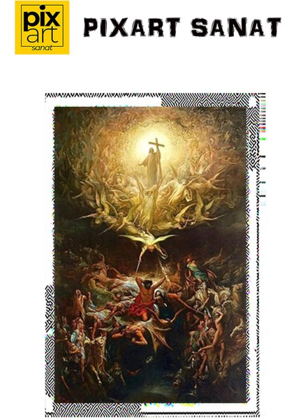 Hz Isa Pixart Sanat Elmas Mozaik Tablo Diamond Türkiye 43 x 66 cm fırsatları