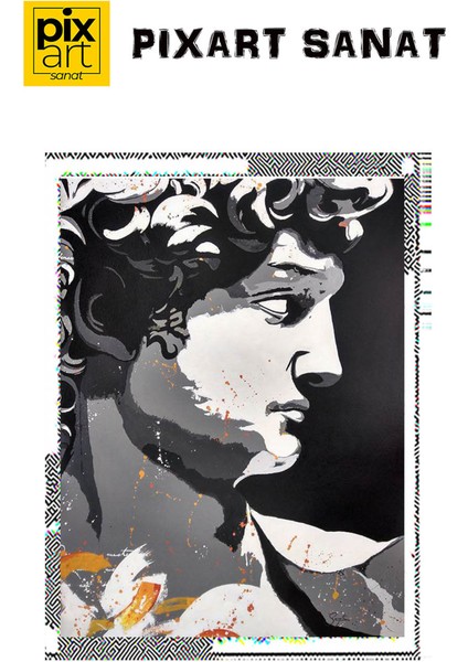 Michelangelo Tablo 41 x 53 Elmas Mozaik Tablo
