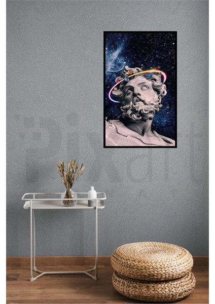 Zeus Ve Gezegenler 40 x 60 Elmas Mozaik Tablo