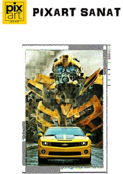 Bumblebee Pixart Sanat Elmas Mozaik Tablo Diamond Türkiye 35 x 53 cm fırsatları