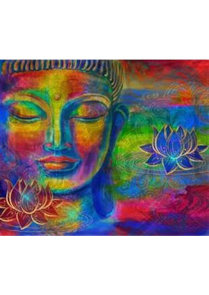 Buda Tablo Pixart Sanat Elmas Mozaik Tablo Diamond Türkiye 46 x 69 cm