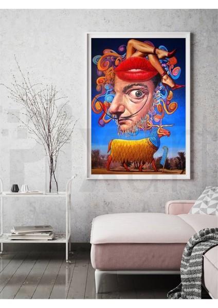 Salvador Dali Pixart Sanat Elmas Mozaik Tablo Diamond Türkiye 46 x 69 cm fiyatları
