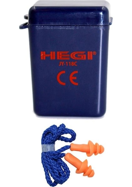 Çam Tipi Kulak Tıkacı 100 Adet Kutu - Hegi (JY-118C-I)