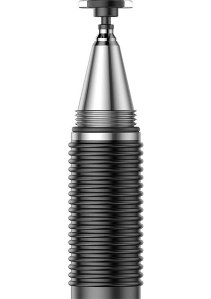 Golden Cudgel Acpcl-01 Tüm Dokunmatik Ekranlar Için Çift Taraflı Yuvarlak Uçlu Kalem Siyah modelleri