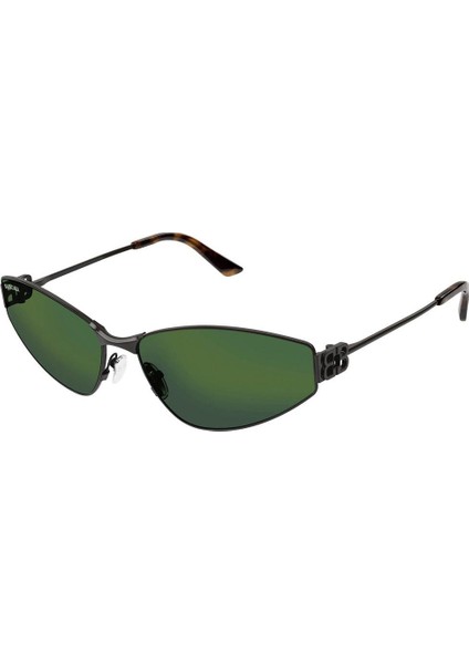 BB0335S 005 Siyah Yeşil Cat Eye Kadın Güneş Gözlüğü 65-16