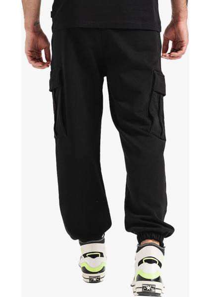 Jpstkane Cargo Erkek Siyah Eşofman Altı 12263074-BLACK
