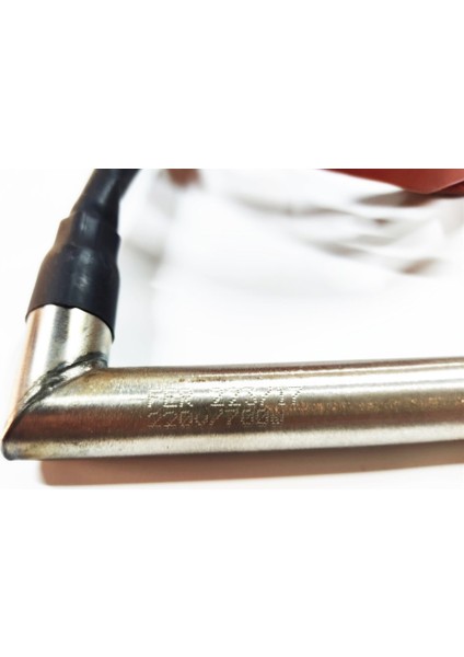 Fişek Isıtıcı Rezistans 13Cm Boy-16Mm Kalınlık-700 W-220V Dirsek- 2Mt Makar. fiyatları