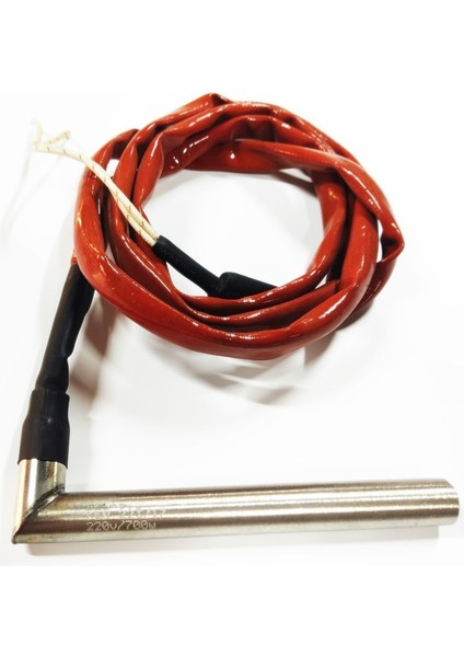 Fişek Isıtıcı Rezistans 13Cm Boy-16Mm Kalınlık-700 W-220V Dirsek- 2Mt Makar. modelleri
