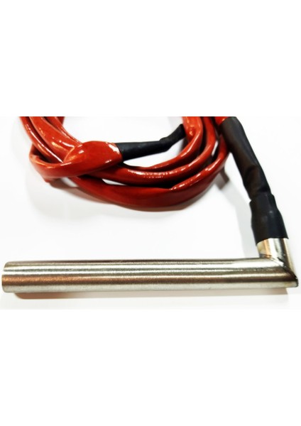 Fişek Isıtıcı Rezistans 13Cm Boy-16Mm Kalınlık-700 W-220V Dirsek- 2Mt Makar. indirimleri