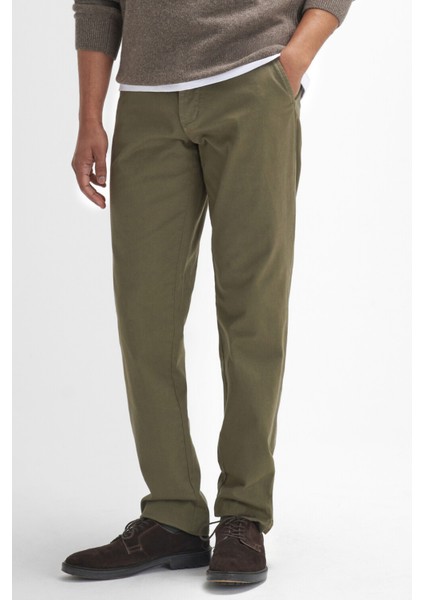 Washed Stretch Twill Fit Pantolon OL51 Olive