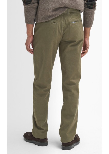 Washed Stretch Twill Fit Pantolon OL51 Olive