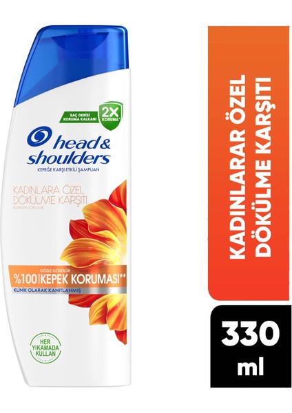 Head & Shoulders Kadınlara Özel Kafein Etkili 330ML Şampuan