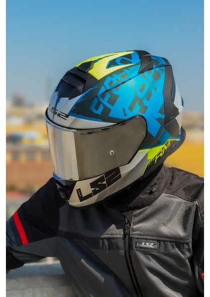 Storm 2 Sprınter Mat Siyah-Gri-Cobalt Kask fiyatları