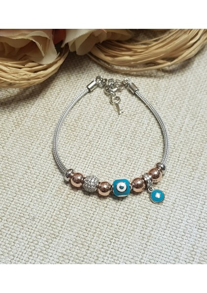 Charm Gümüş Bileklik