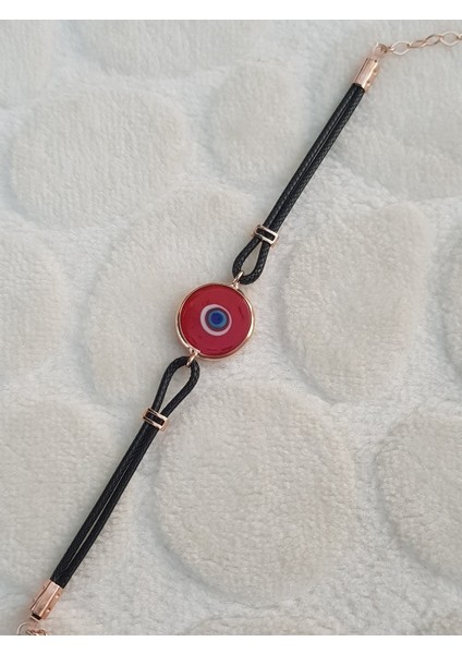 Ipli Gümüş Nazar Bileklik