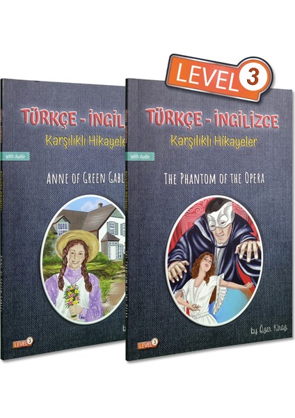 Türkçe - İngilizce Karşılıklı Hikayeler 10 Kitap