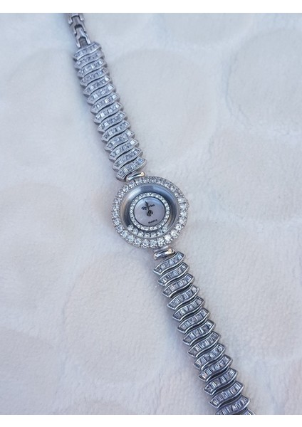 Rodyum Kaplama Gümüş Saat