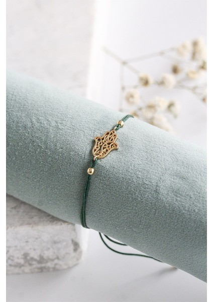 Asansörlü Fatma Ana Eli Gümüş Bileklik