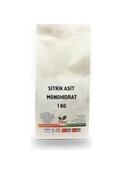 Sitrik Asit Monohidrat E330 1 kg