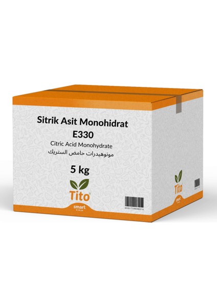Sitrik Asit Monohidrat E330 5 kg