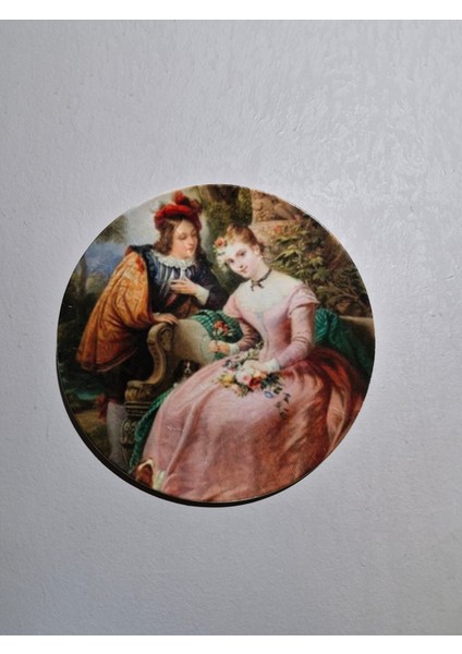 Duvar Dekorasyon Tabağı (Duvara Asılabilir Durumda)(Porselen)