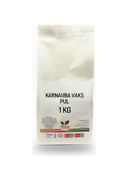 Karnauba Vaks Pul E903 1 kg