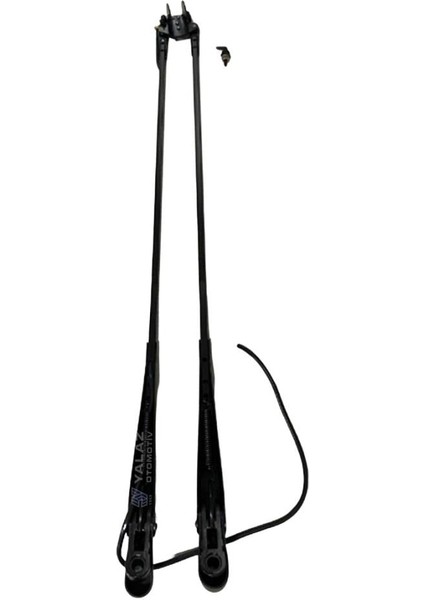 Silecek Kolu Çiftli Ana Kol+Yardımcı Kol Grubu (8 Mm/26 mm Braketli-Fıskiyeli) (Konik Freze) 850 mm