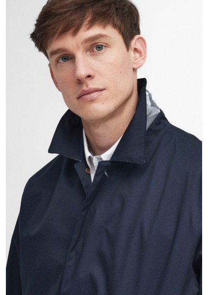 Lorden Waterproof Yağmurluk NY74 Navy-Blue Granite Tartan indirimleri