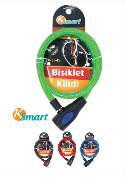 Bisiklet Kilidi Kalın Ksmart  K-3545