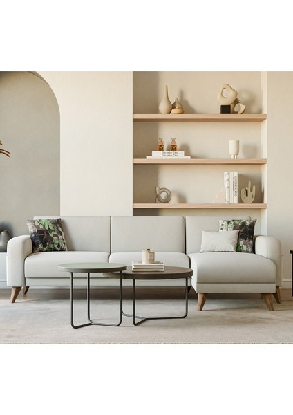 Hilda Köşe Takımı - Açık Gri fiyatları