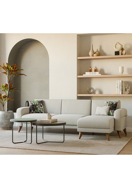 Hilda Köşe Takımı - Açık Gri fırsatları