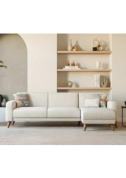 Hilda Köşe Takımı - Krem fiyatları