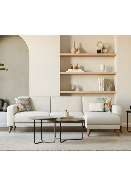 Hilda Köşe Takımı - Krem modelleri