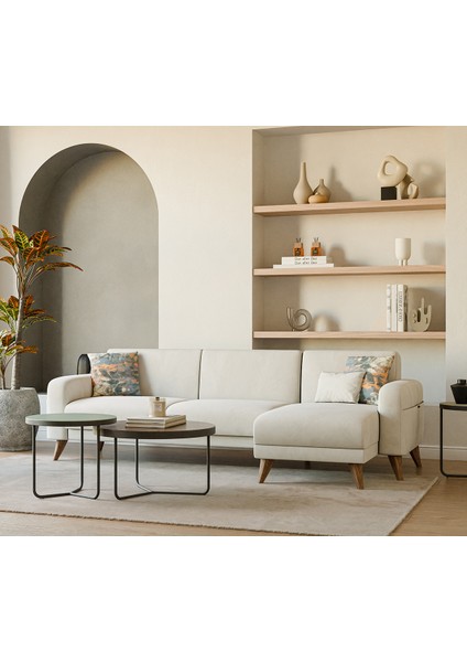 Hilda Köşe Takımı - Krem fırsatları