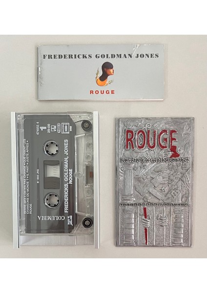 Fredericks Goldman Jones Rouge Kaset Metal Kutu Nadir Kaset (1993 Orjnal Dönem Fransa Baskı Kaset)