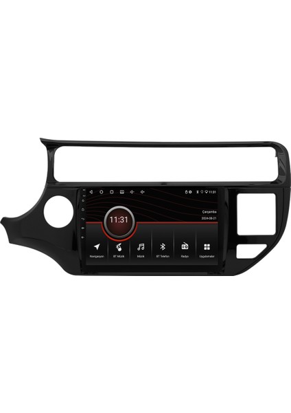 Kia Rio (2015-2016) Android 14 Multimedya Carplay 9 Inch 4 GB Ram / 64 GB Hafıza CRV-4313XR